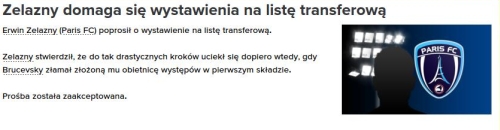 Edwin Zelazny chce grać