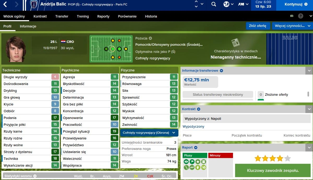 Balic Football Manager