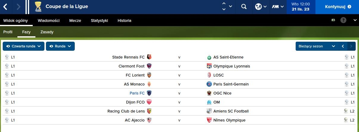 Coupe de la Ligue 2023